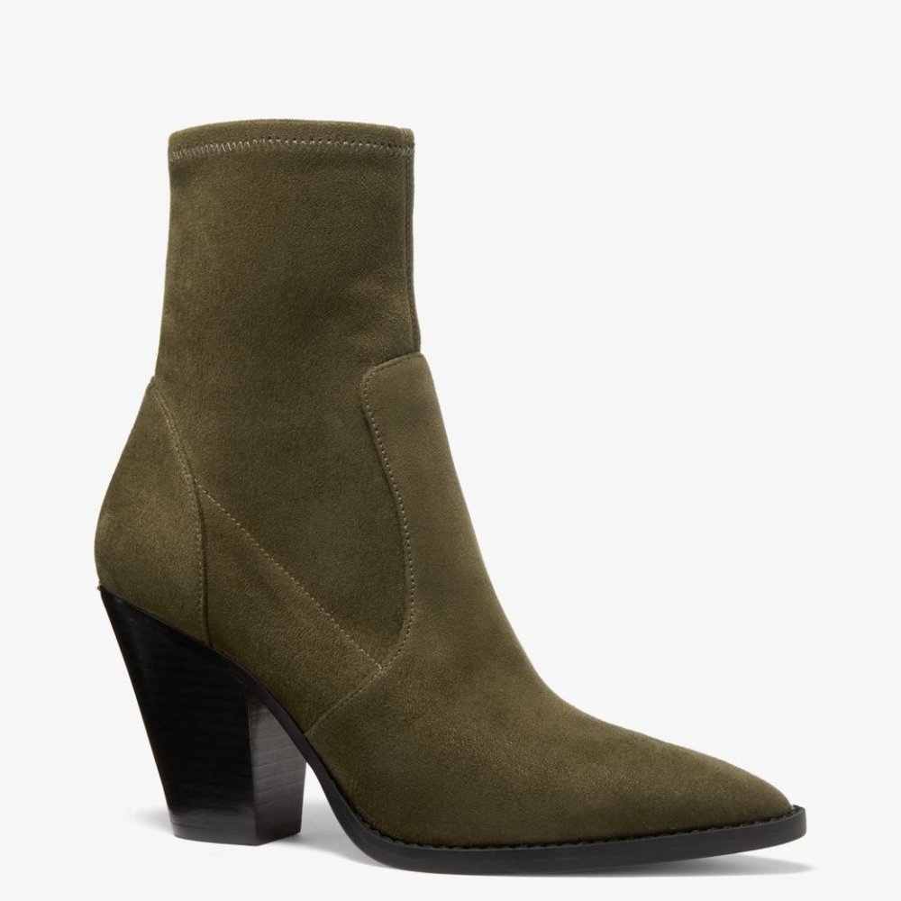MICHAEL MICHAEL KORS Dover Faux Suede Ankle Boot - Picture 2 of 4